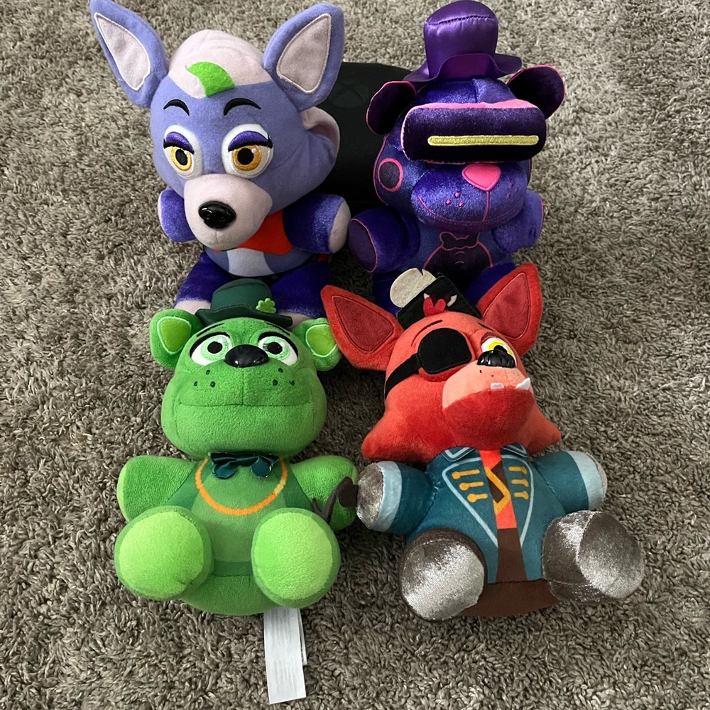 Five Nights At Freddys Funko Plush Bundle Set Of 4